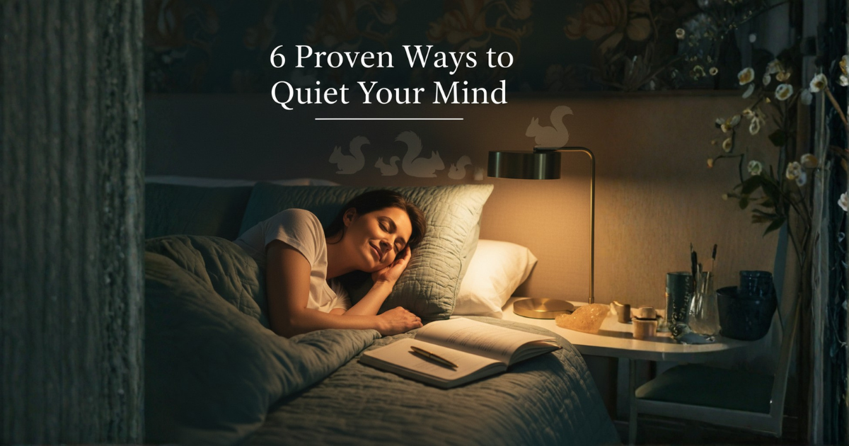 6 Proven Ways to Quiet Your Mind When You Can't Sleep at 2am